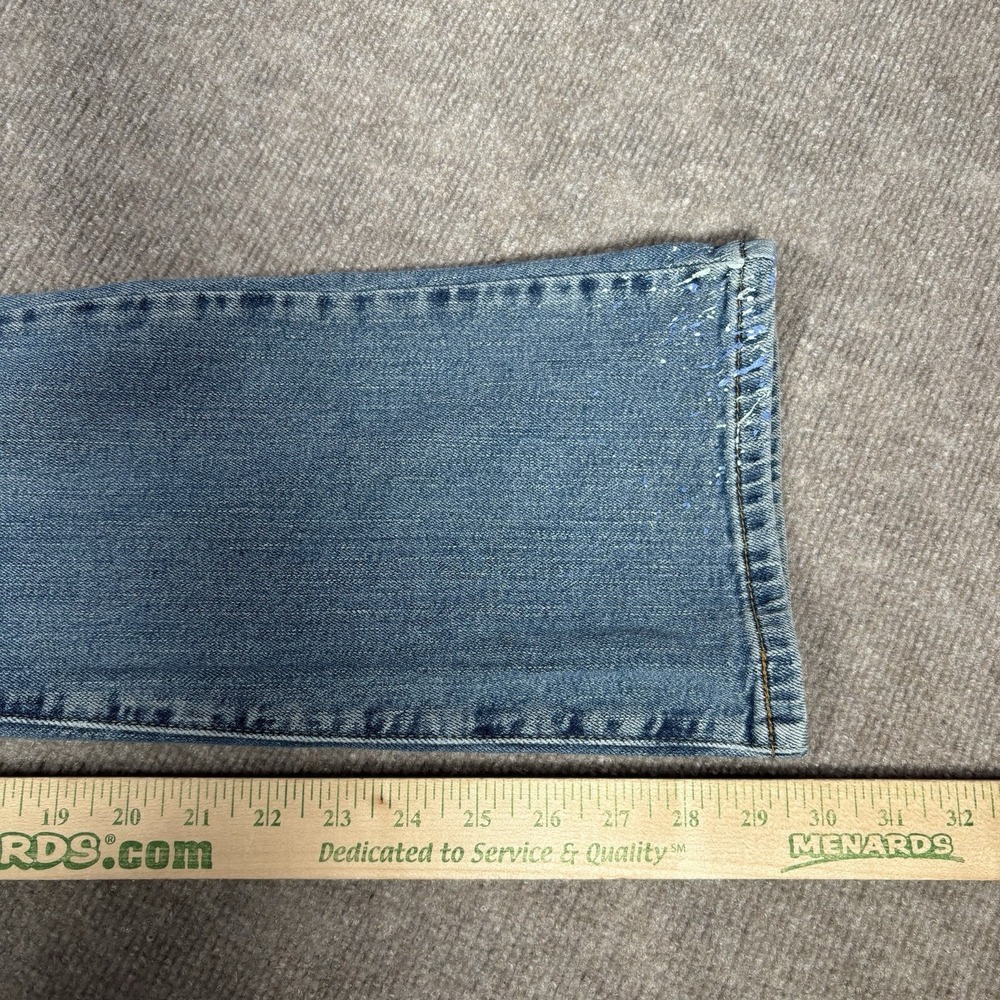 Vintage Levis 515 Jeans Womens 4S Bootcut Light Wash Blue Denim Western Y2K - Picture 13 of 16